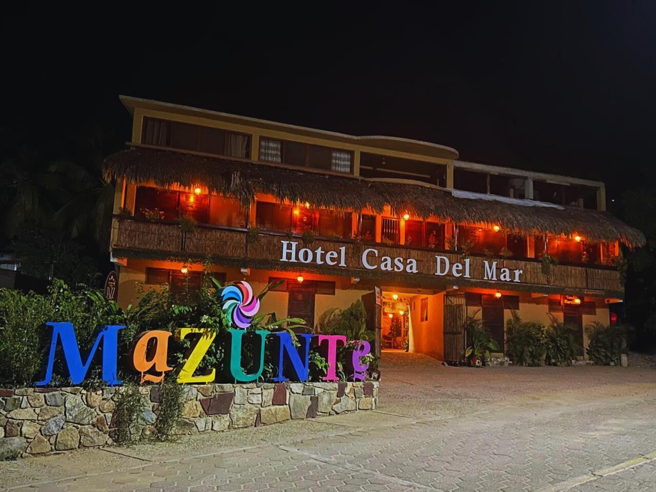 Hotel Casa Del Mar Mazunte Santa Maria Tonameca Bagian luar foto